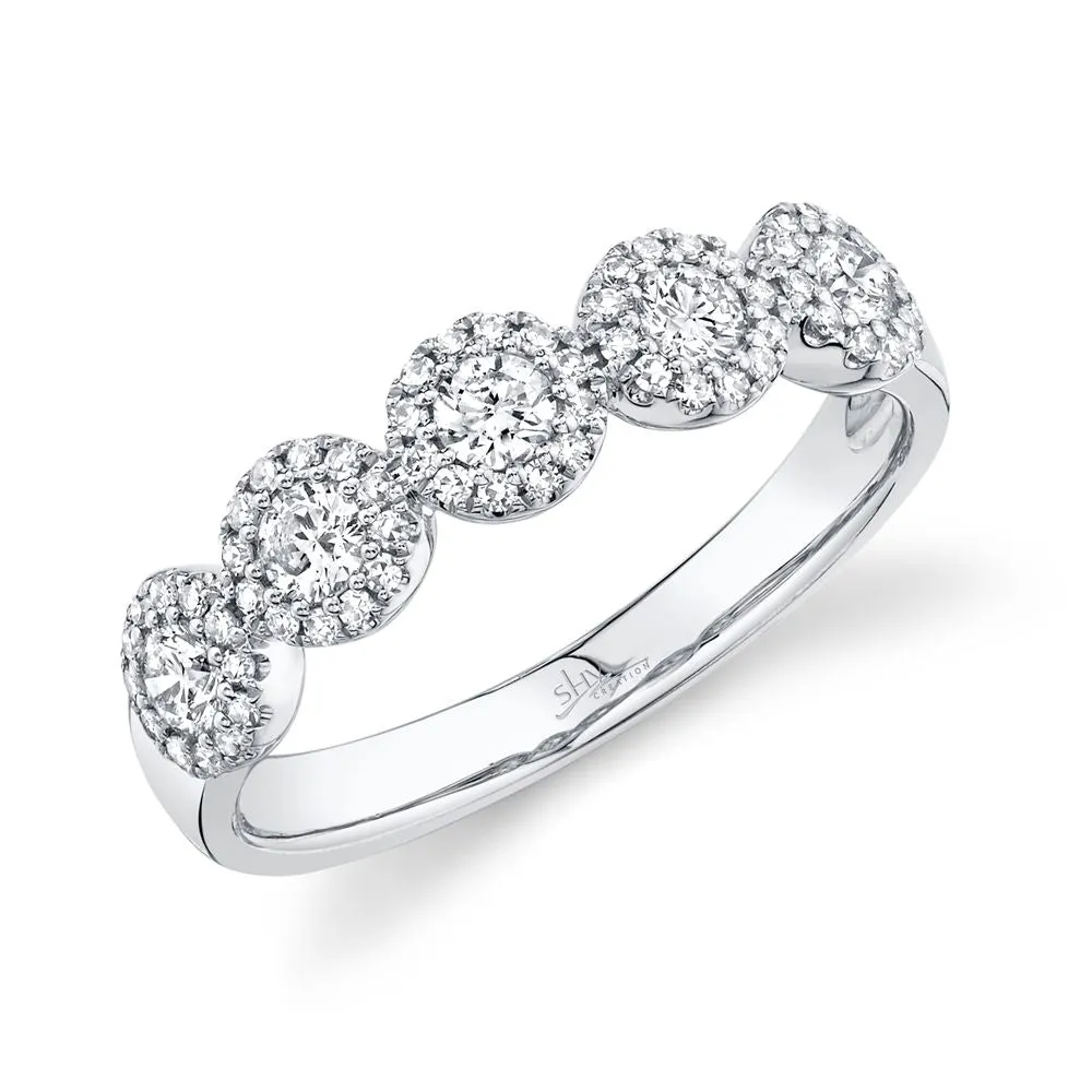 0.57 Ct 14K White Gold Diamond Ladies Band SC55002618Z8