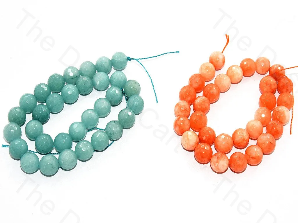12 mm Black Jade Quartz Semi Precious Stones