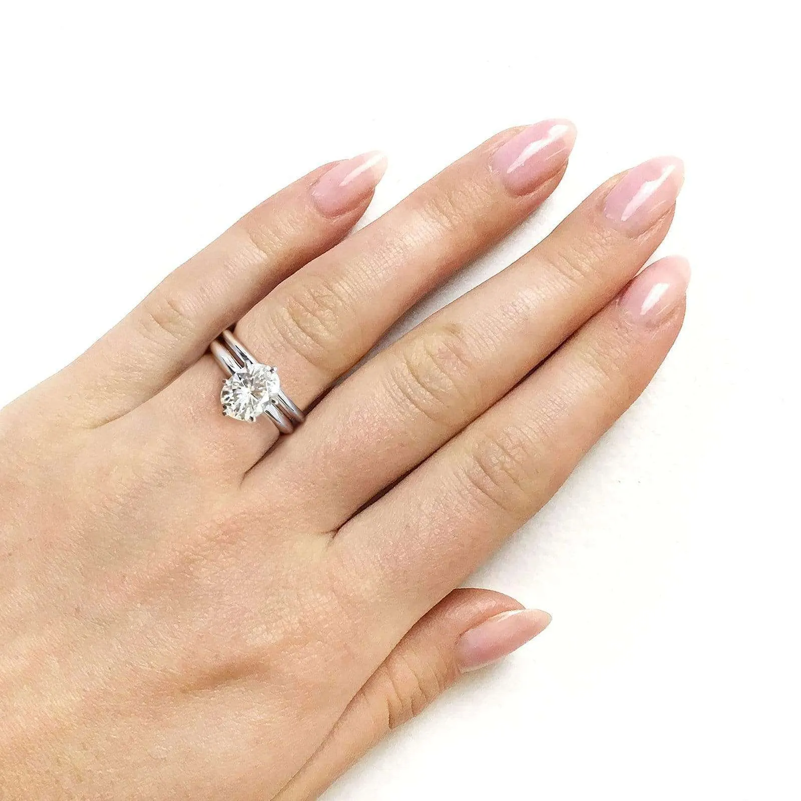 1.5ct Knife-Edge Oval Bridal Set