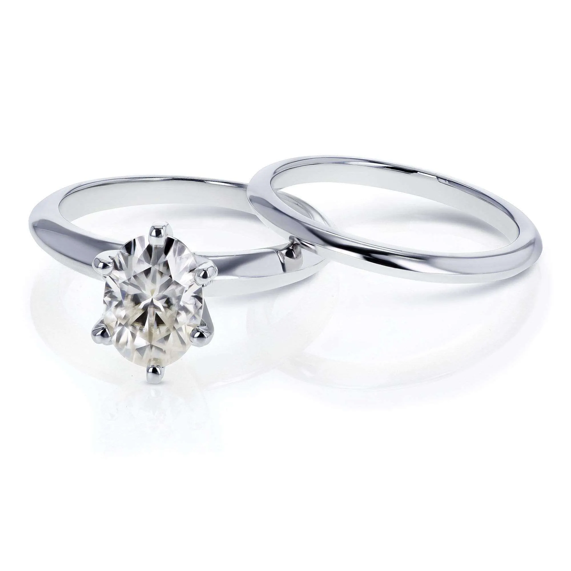 1.5ct Knife-Edge Oval Bridal Set