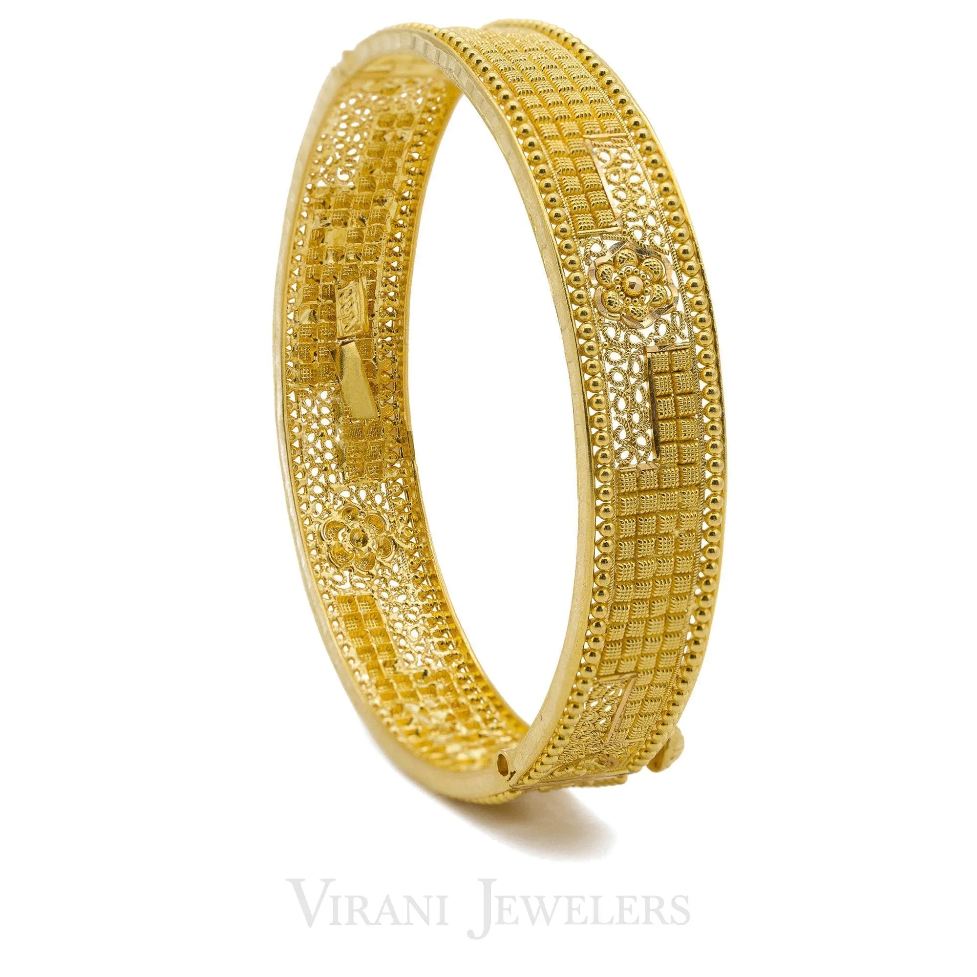 22K Gold 2 Piece Bangles