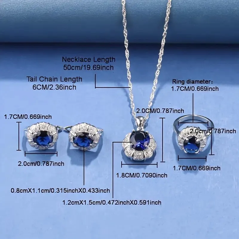 5-Pieces: Exquisite Jewelry Set for Women