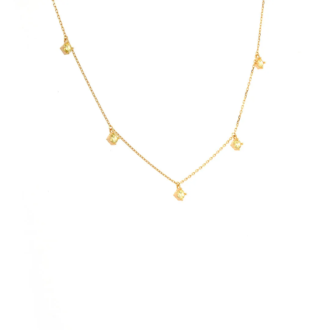 925 Sterling Silver Amber Glossy Necklace Online