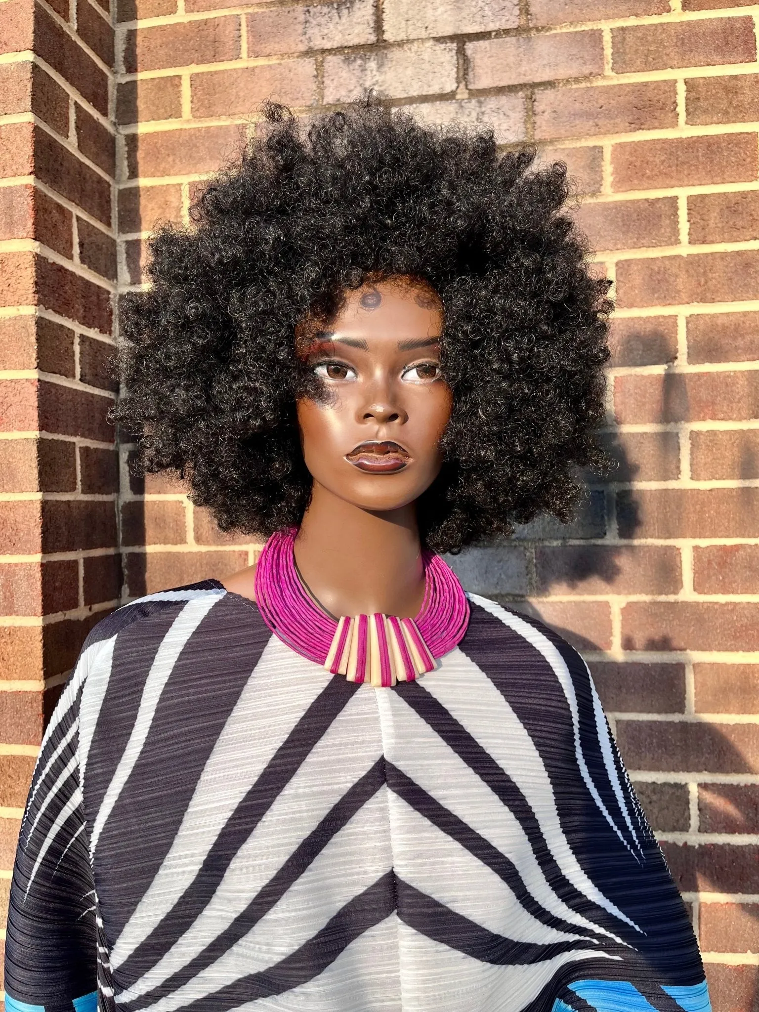 Abonteng Leather and Horn Necklace