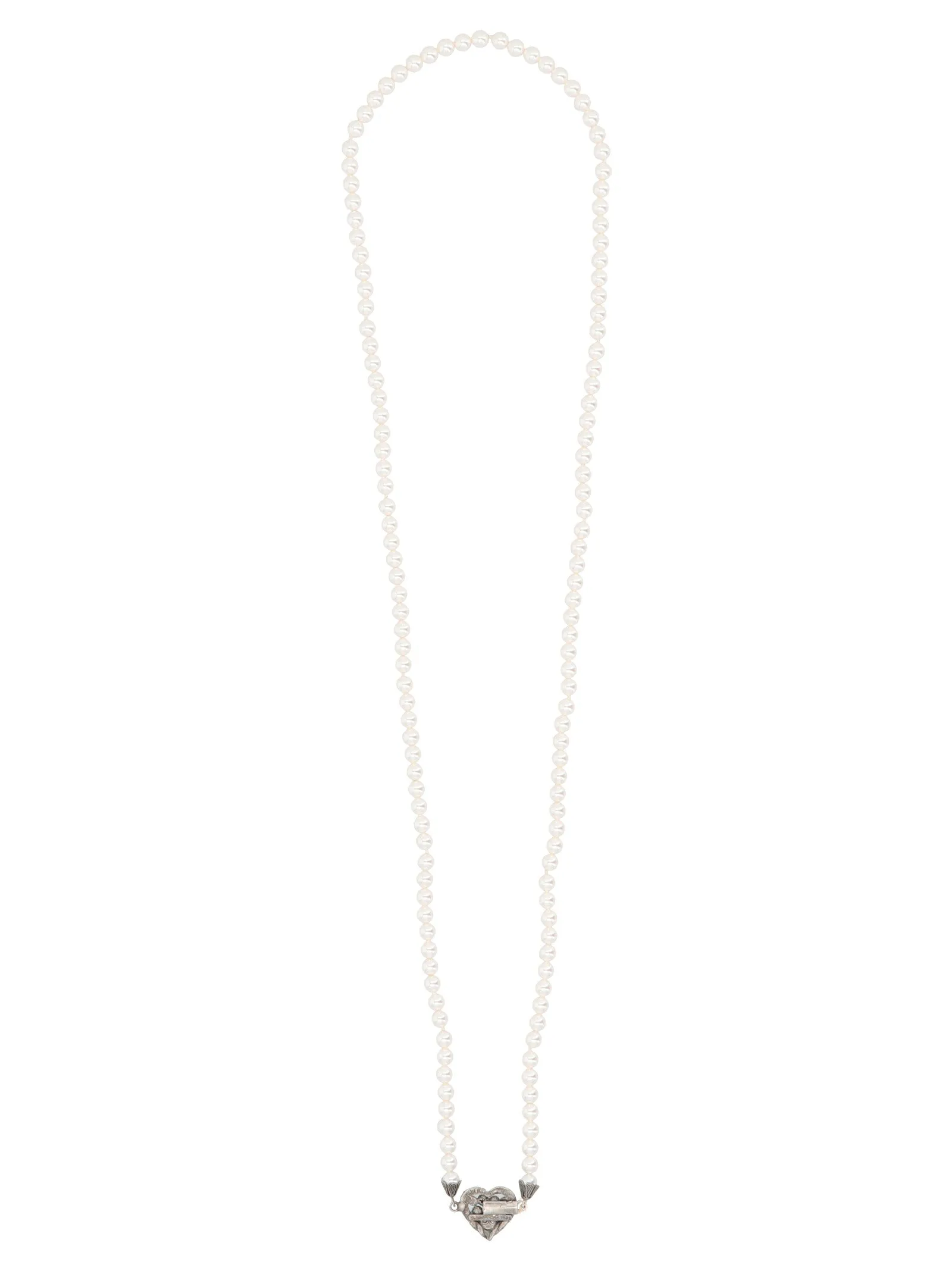 Alessandra Rich Heart Charm Necklace
