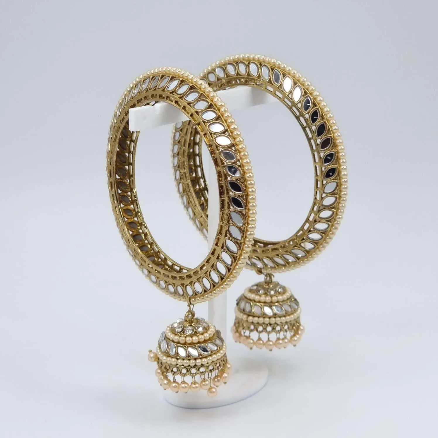 Amore Mirror Jhumka Bangles