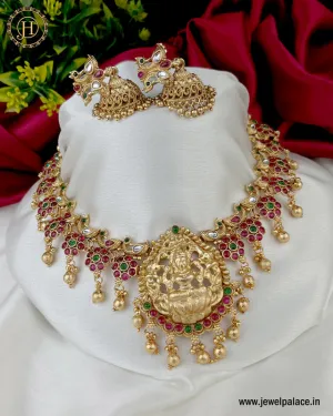 Antique Matte Finish Necklace JH3418