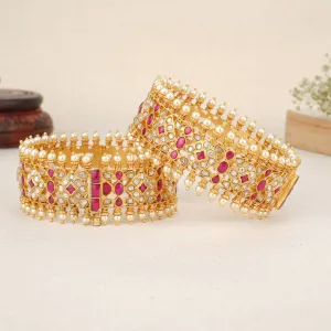 Arsha Kundan Pair Bangle