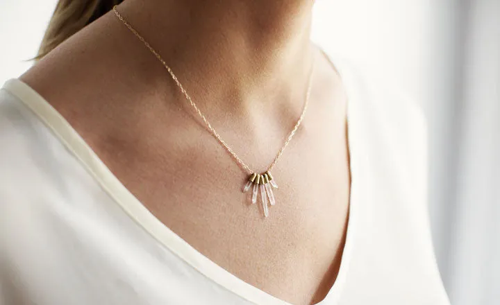 BABY CRYSTALS NECKLACE