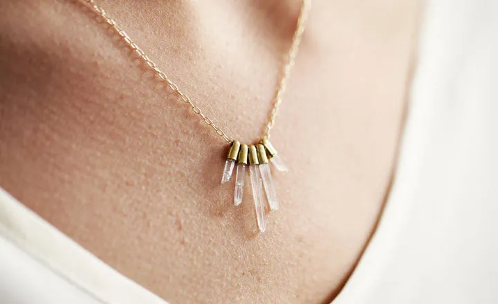 BABY CRYSTALS NECKLACE