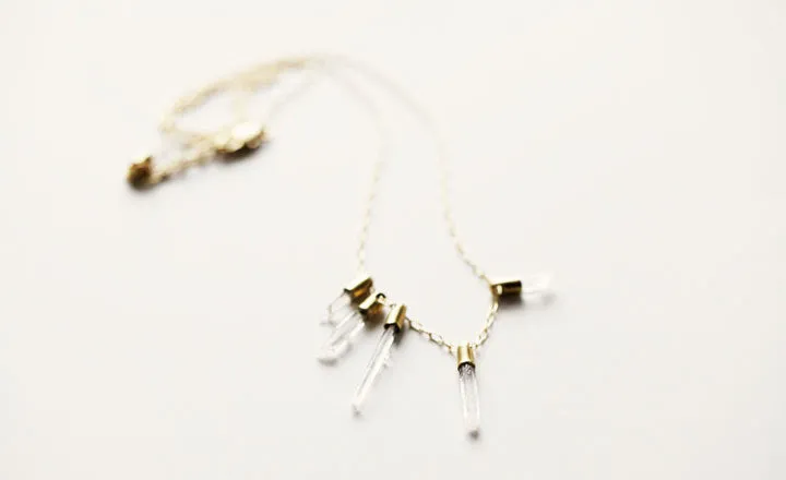 BABY CRYSTALS NECKLACE