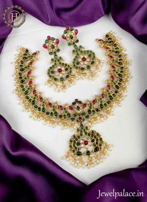 Beautiful Gold Plated Designer Necklace JH1755