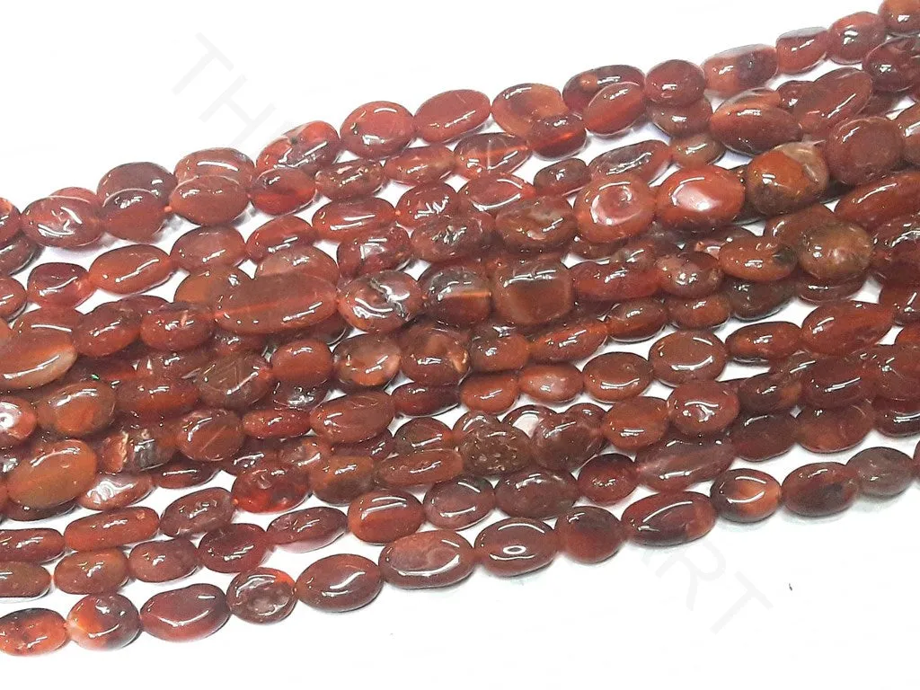 Brown Oval Semi Precious Stones