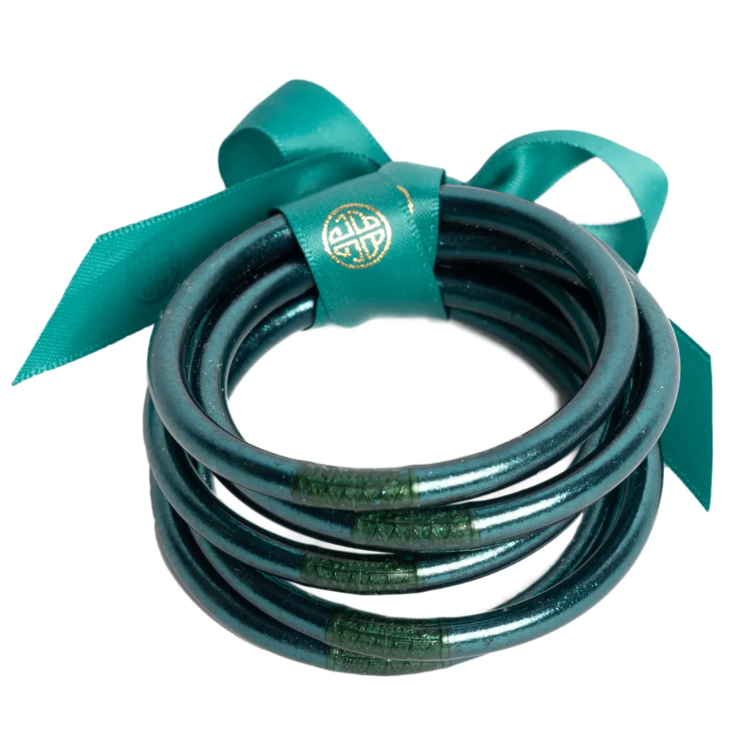 BuDhaGirl | Set of Six | All Weather Bangles in Plume