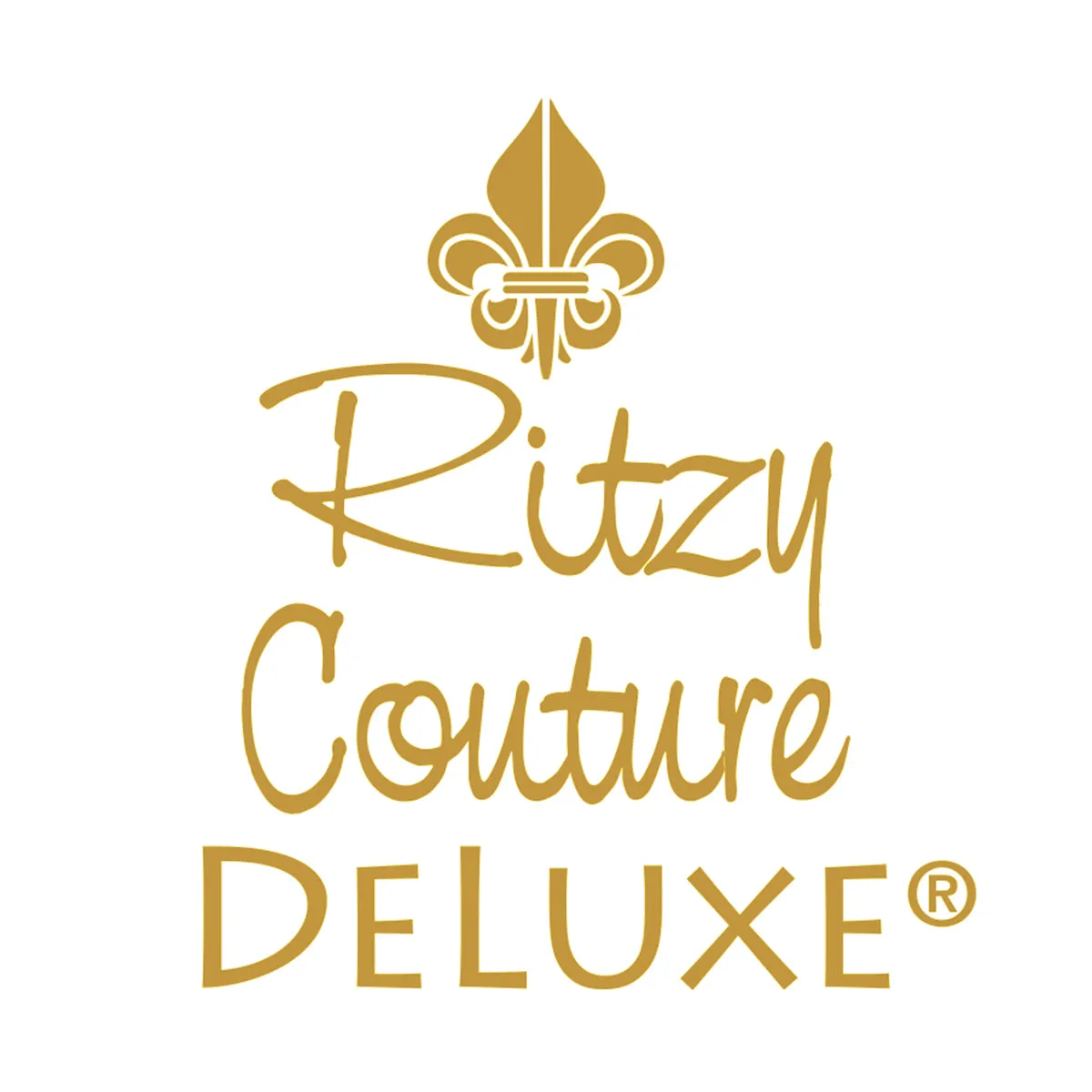 Christmas Tree Earrings with Sparkling Stars by Ritzy Couture DeLuxe - 22k Gold Plated