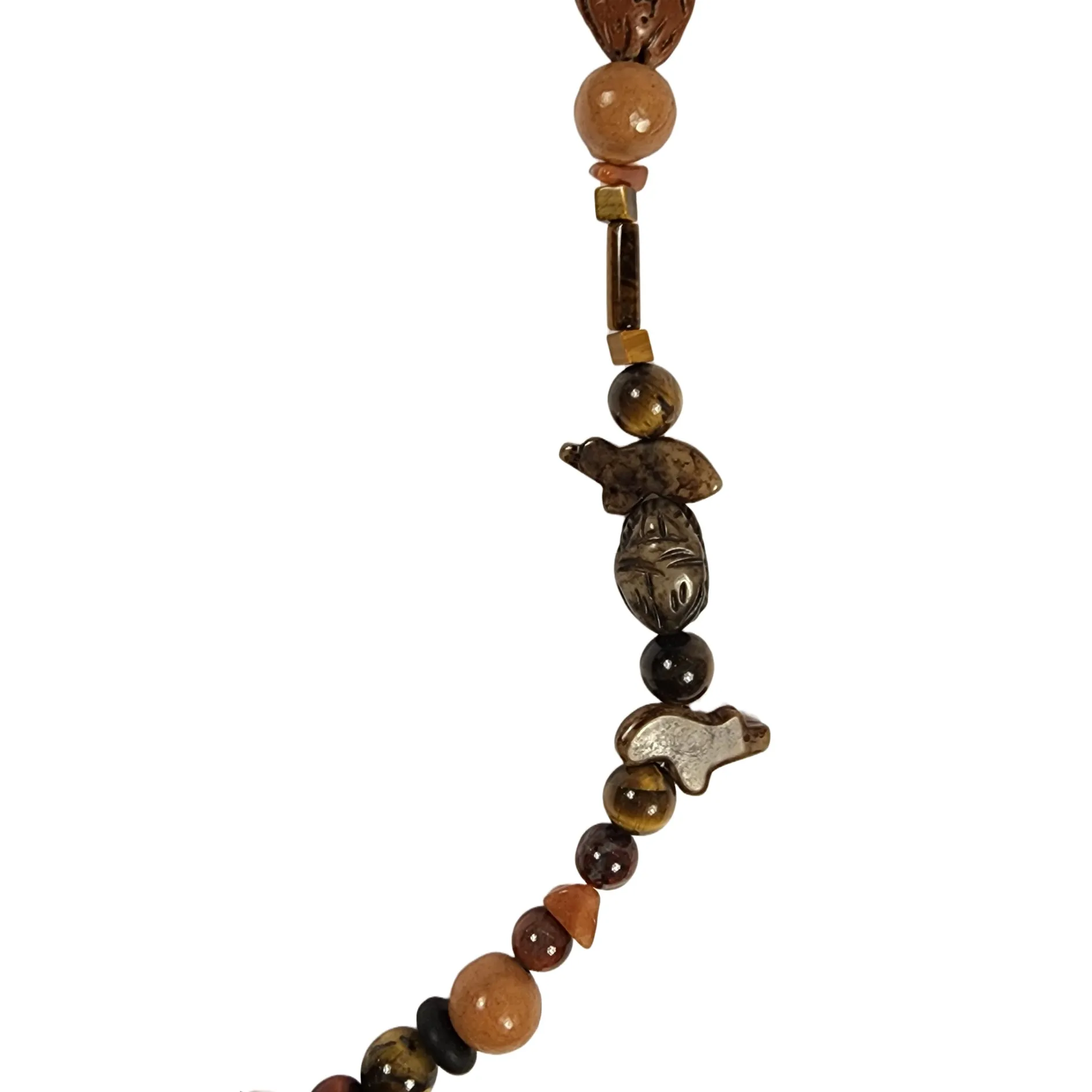 Close to the Earth Necklace - 27.5" Long