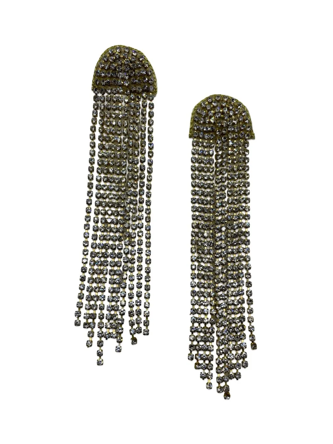 Cocktail Sparkling Beaded Earrings