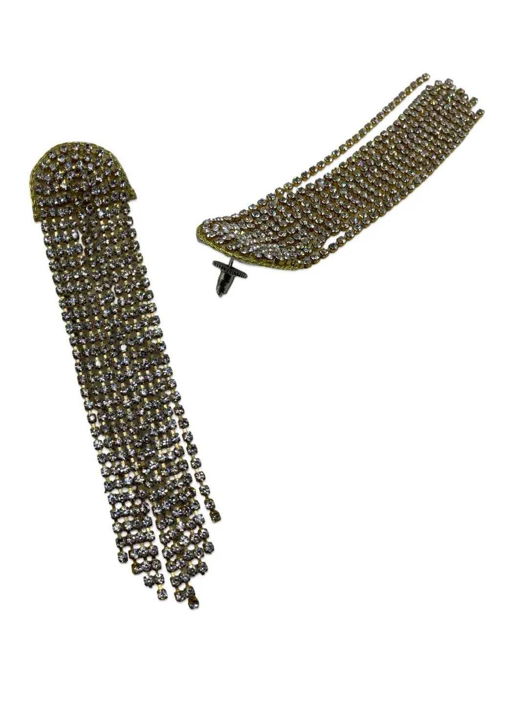 Cocktail Sparkling Beaded Earrings