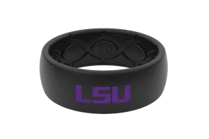 College LSU Black & Color Ring
