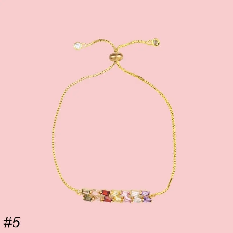 Colorful Crystal Bracelets