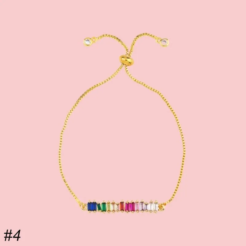Colorful Crystal Bracelets
