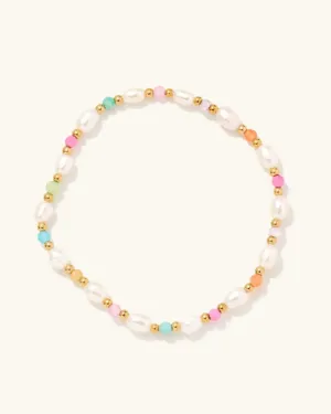 Colorful Pearl Bracelet