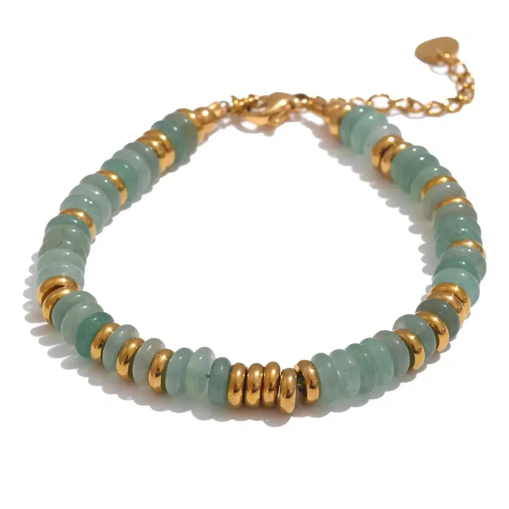 Colorful Stone Beads Bracelet