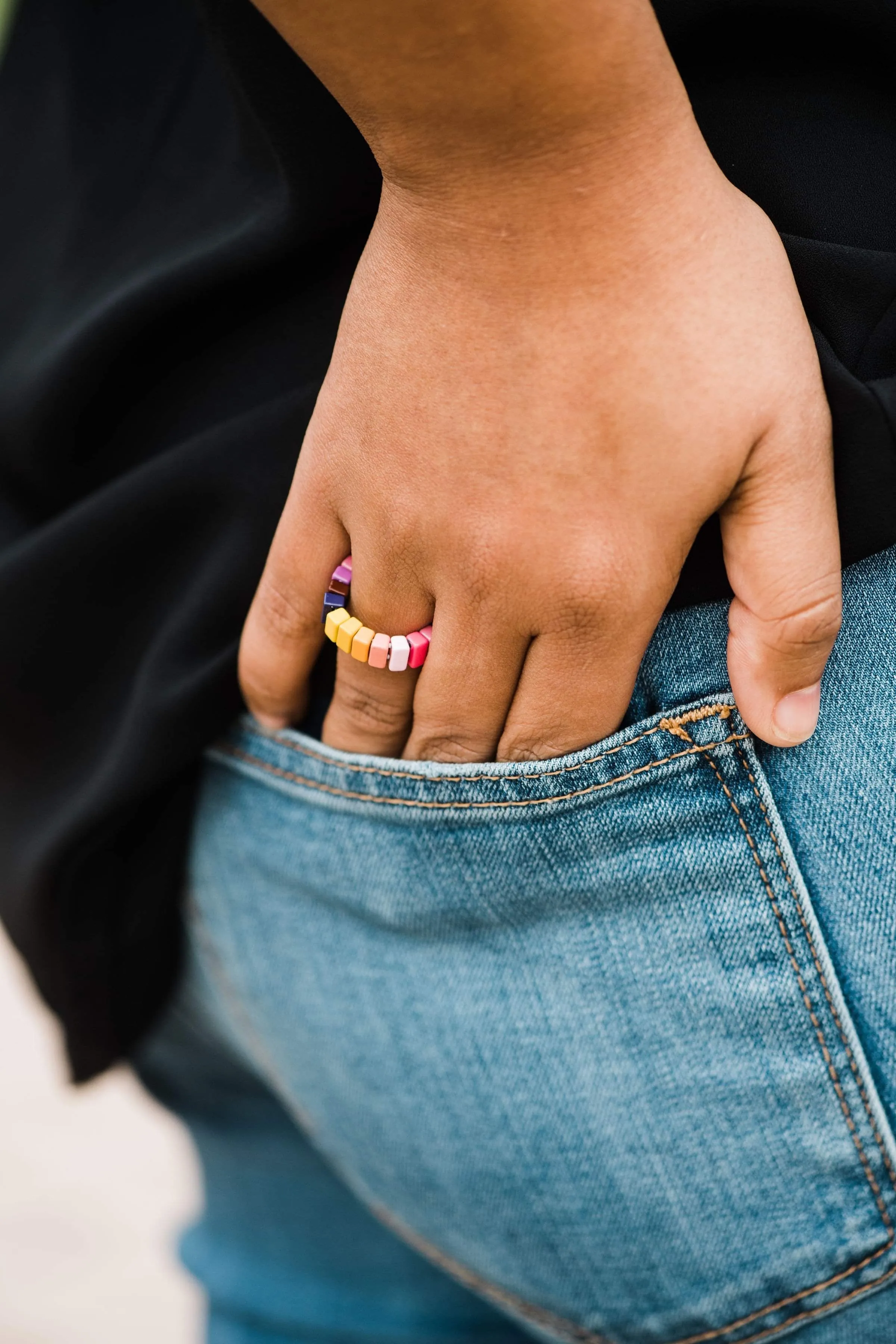 Colorful Tile Ring