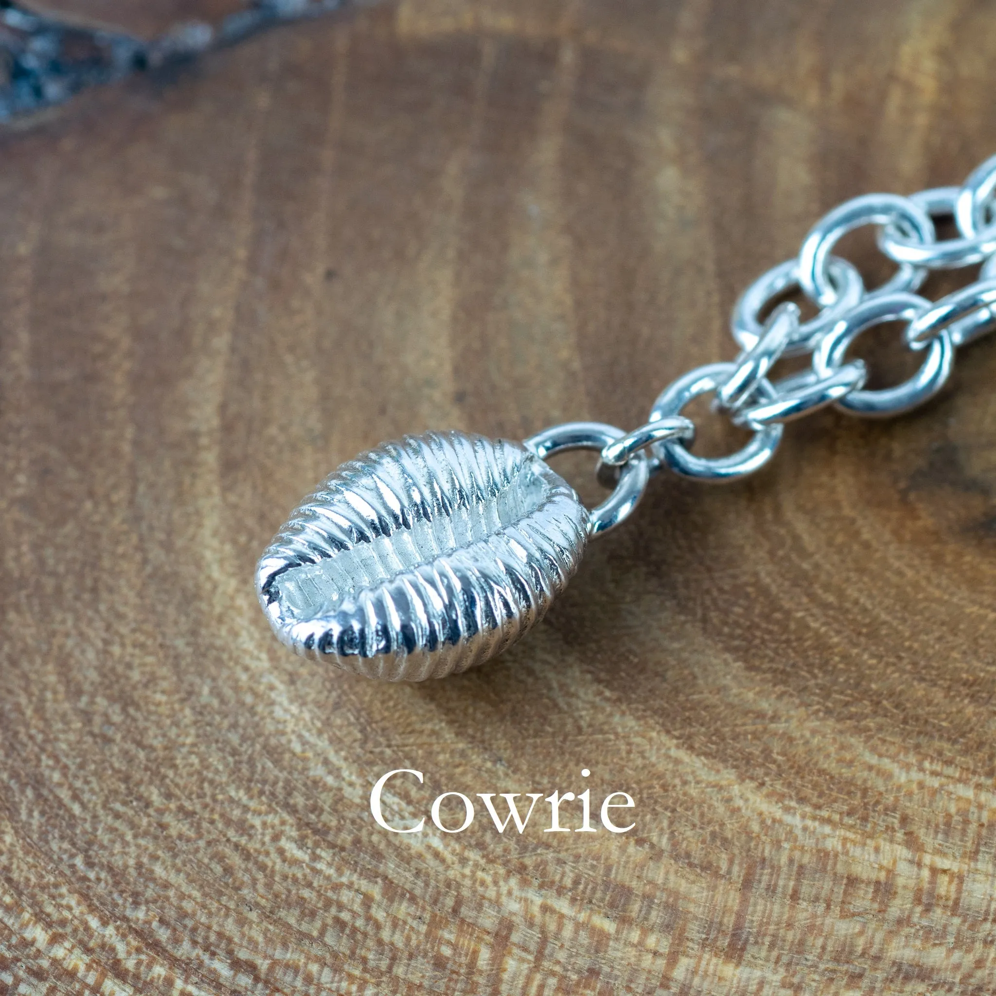 Create Your Own - Rockpool Shell Charm Silver Bracelet