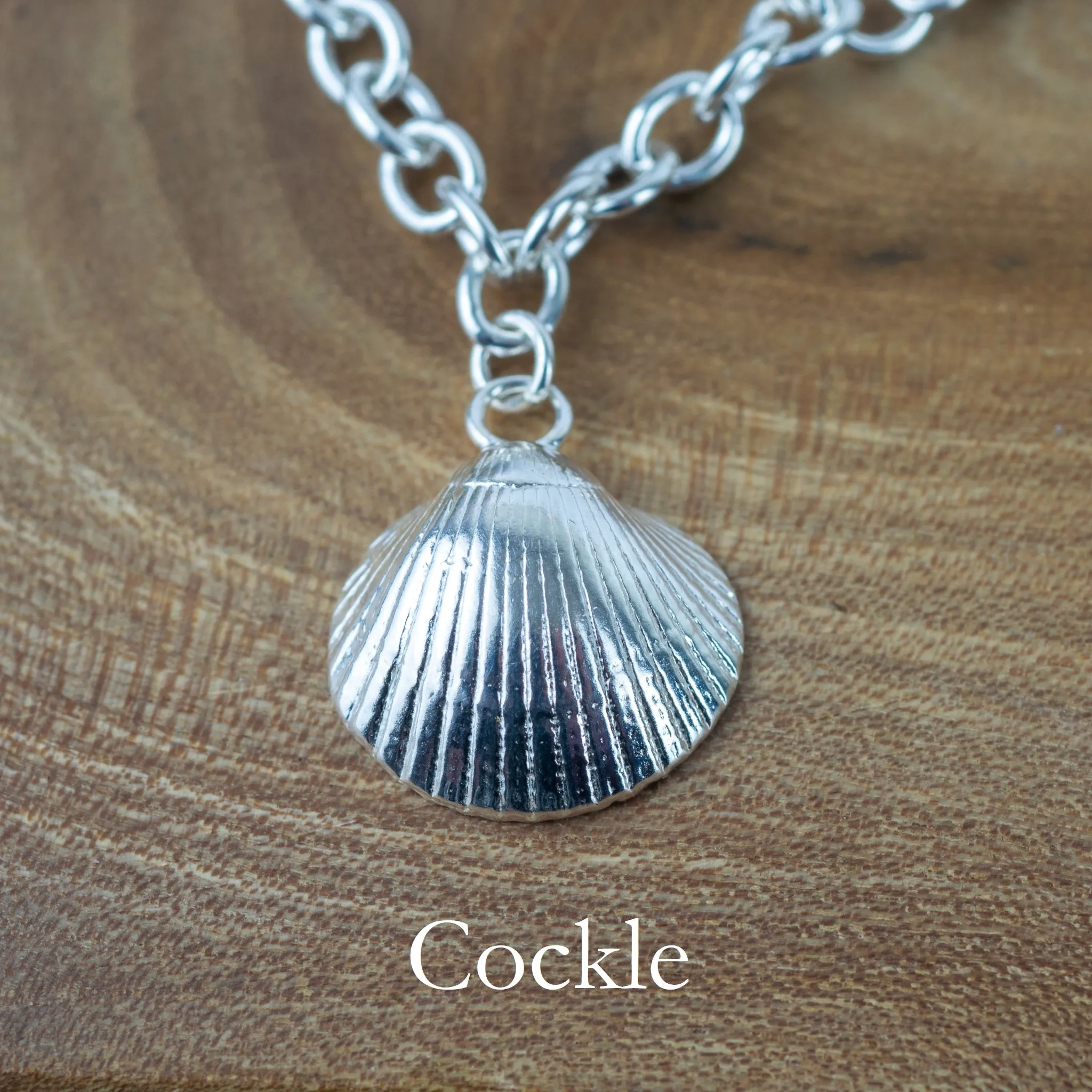 Create Your Own - Rockpool Shell Charm Silver Bracelet