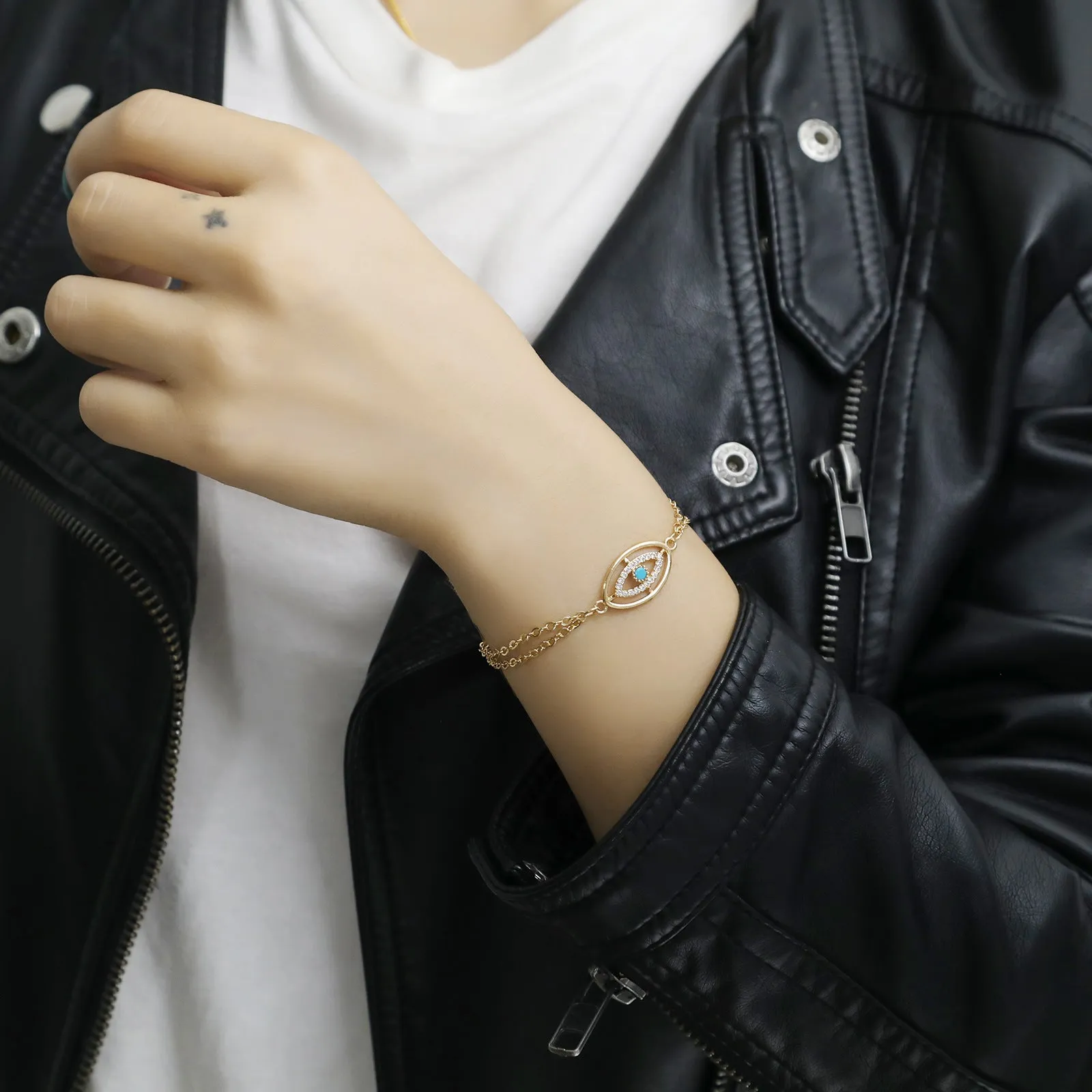 Demon Eye  Amulet Bracelet