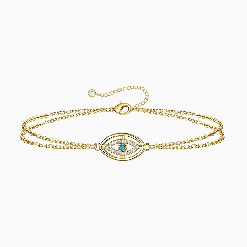 Demon Eye  Amulet Bracelet