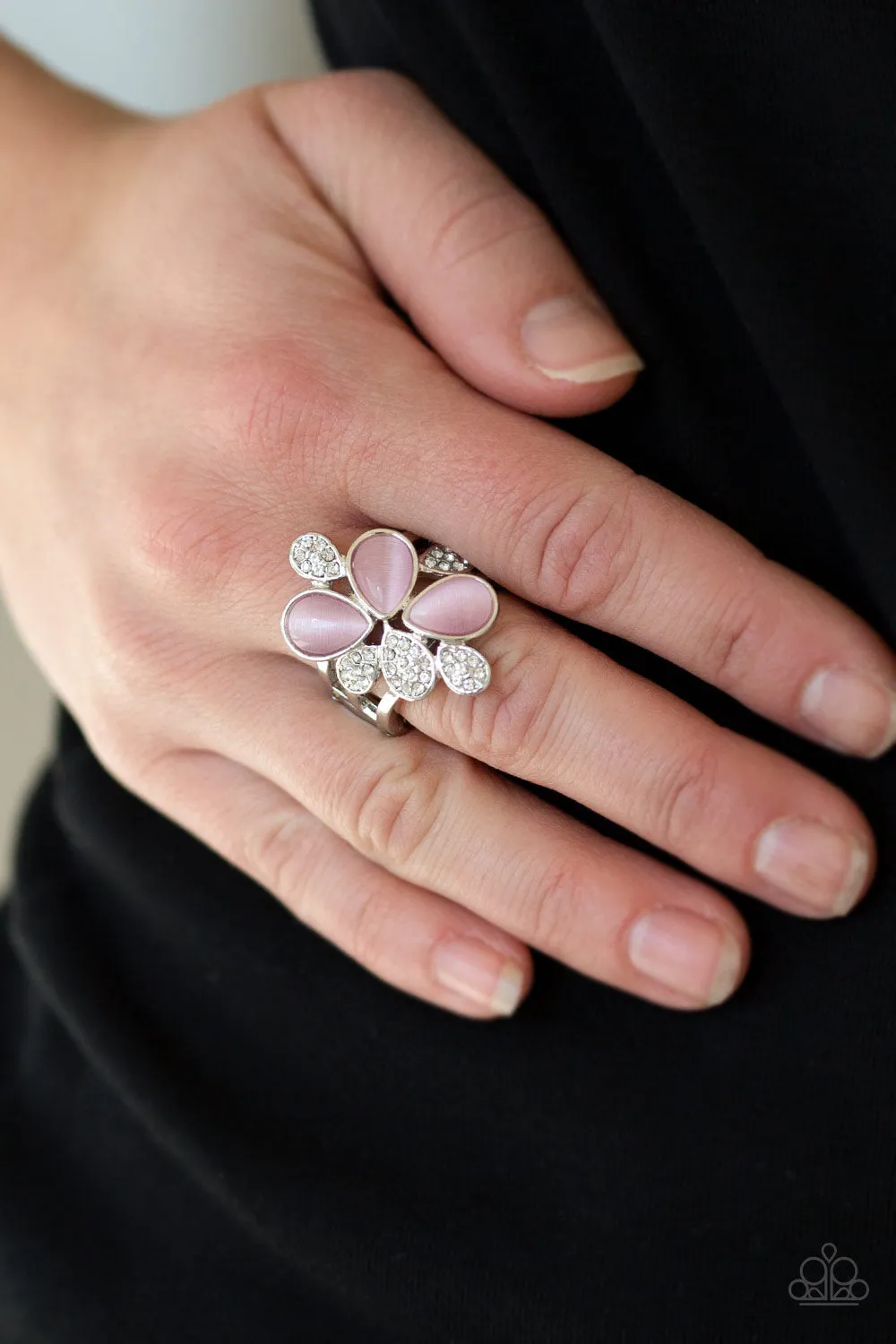Diamond Daises - Pink Ring