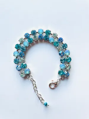 Double Diamonds Bracelet in Frozen Hues