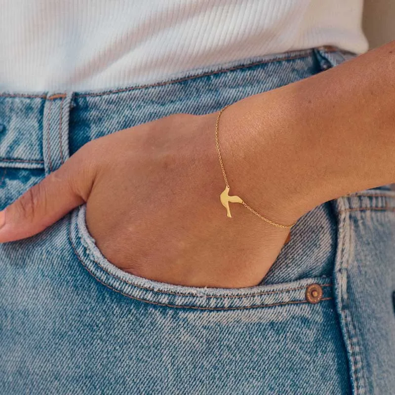 Dove Bracelet Gold