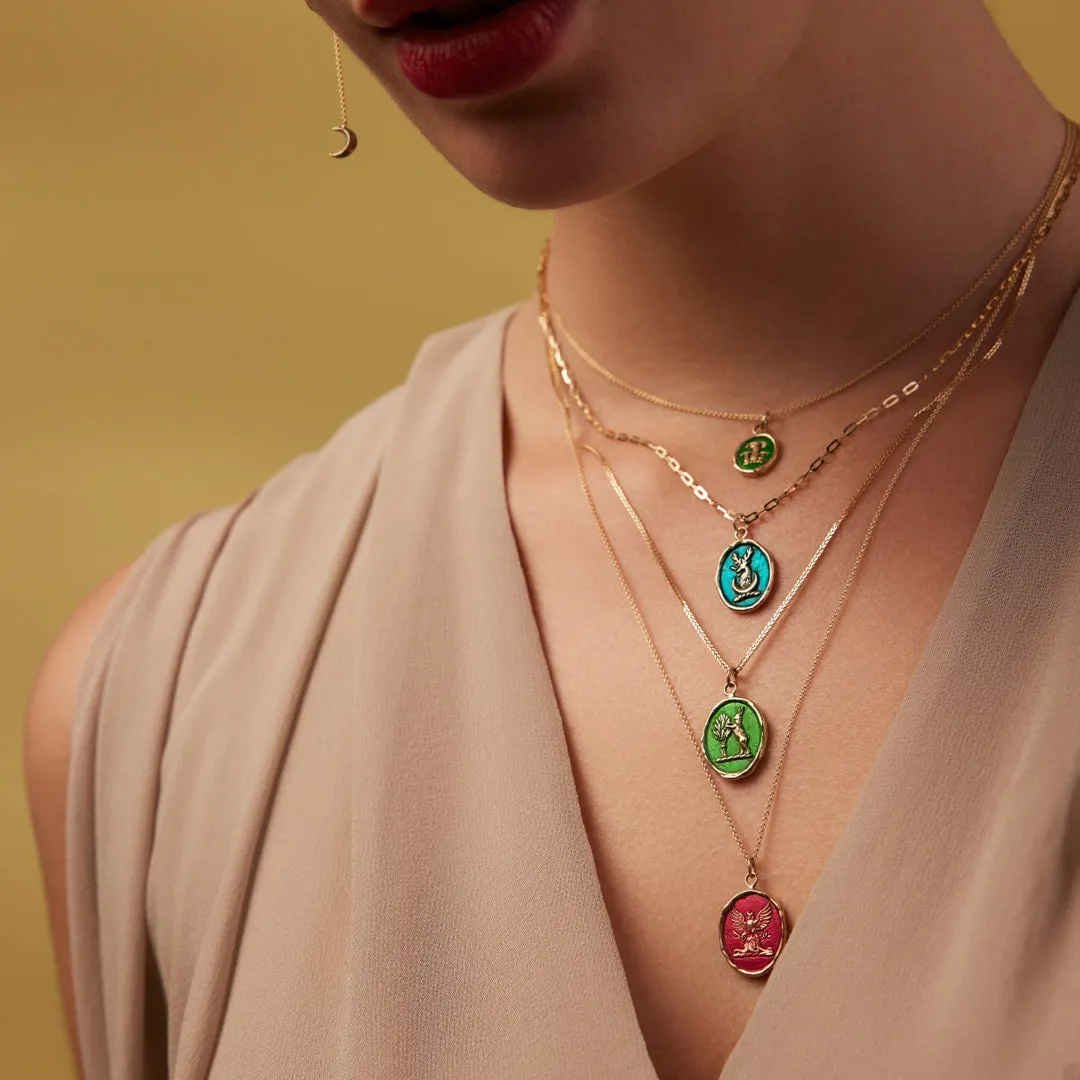 Earthy 14K Gold Appreciation Talisman - True Colors