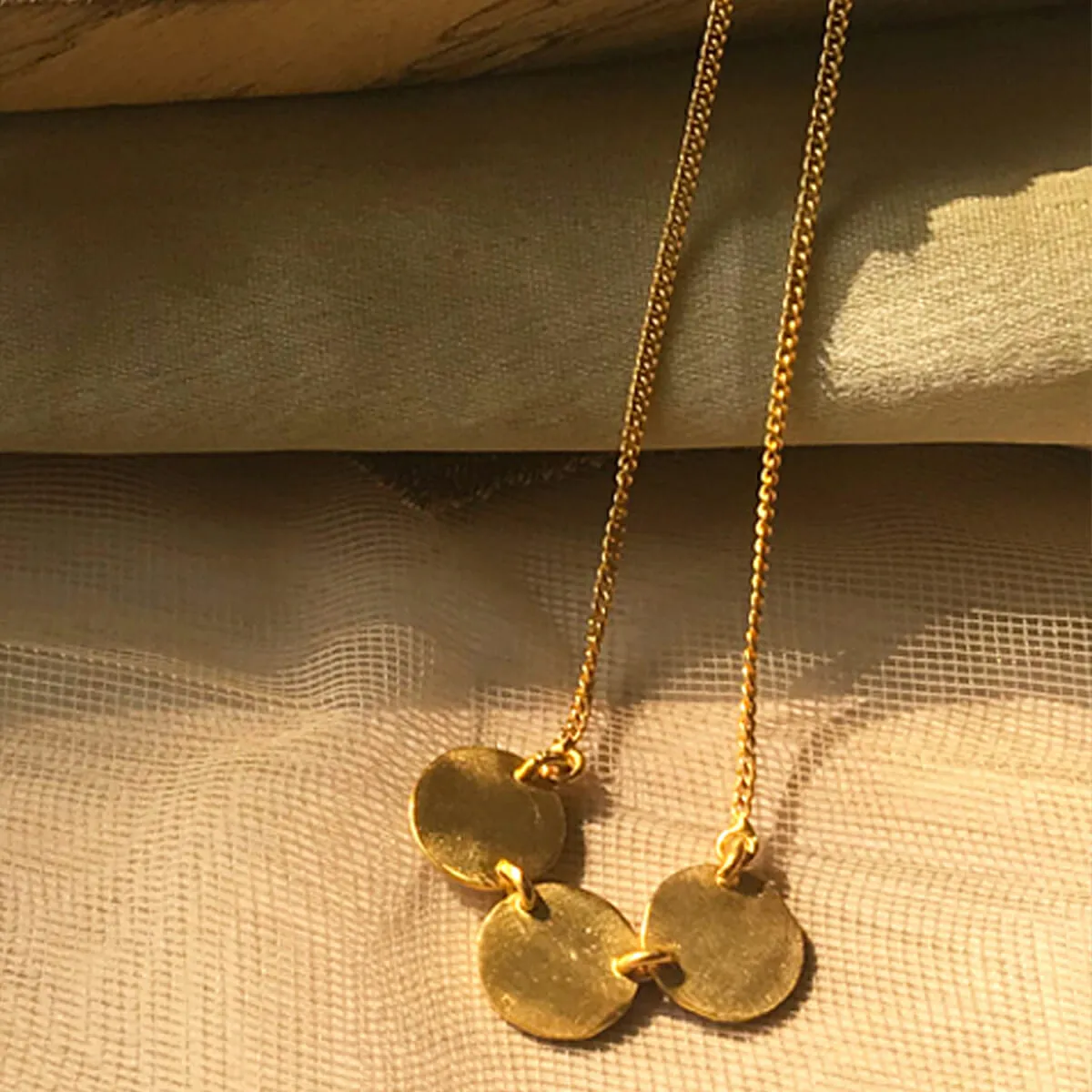Earthy Discs Necklace