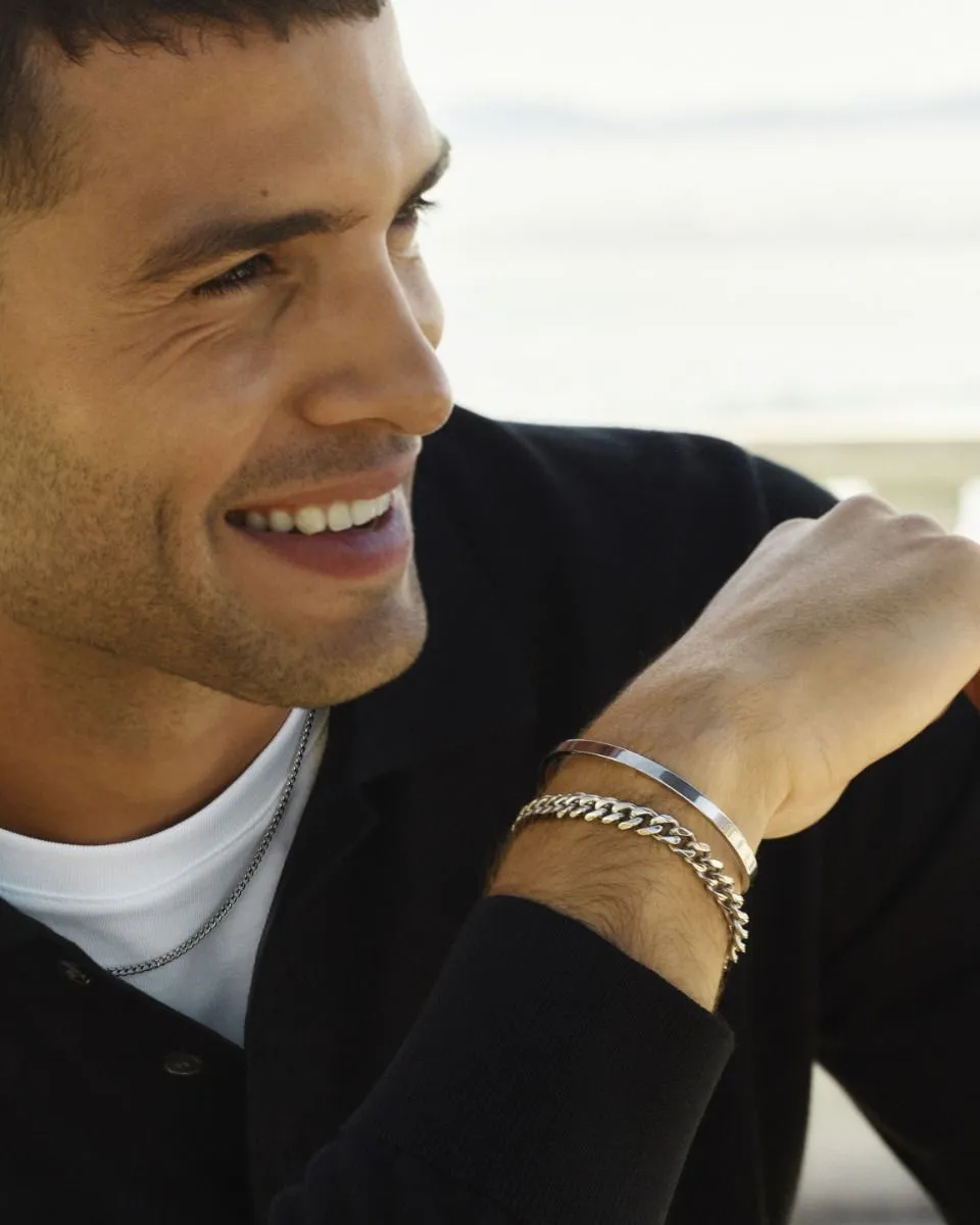 Edblad - Jack Bangle Silver/Small