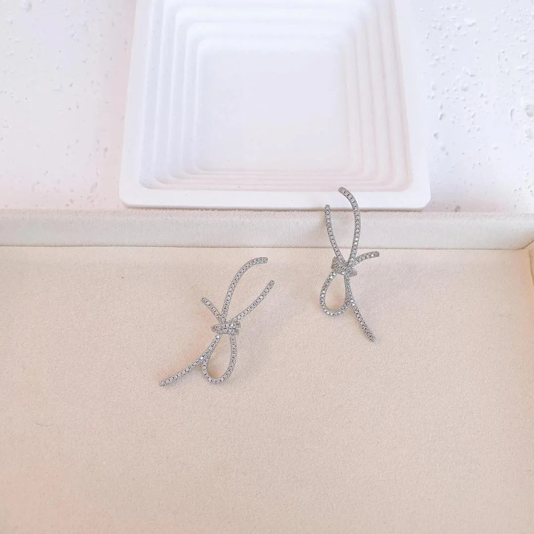 Elegant Bow Knot Earrings