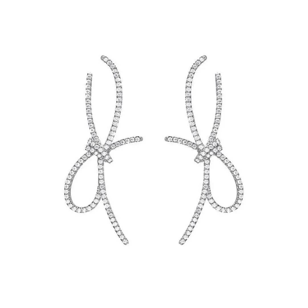 Elegant Bow Knot Earrings