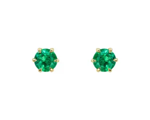 Emerald Cleo Studs (Ready to Ship)