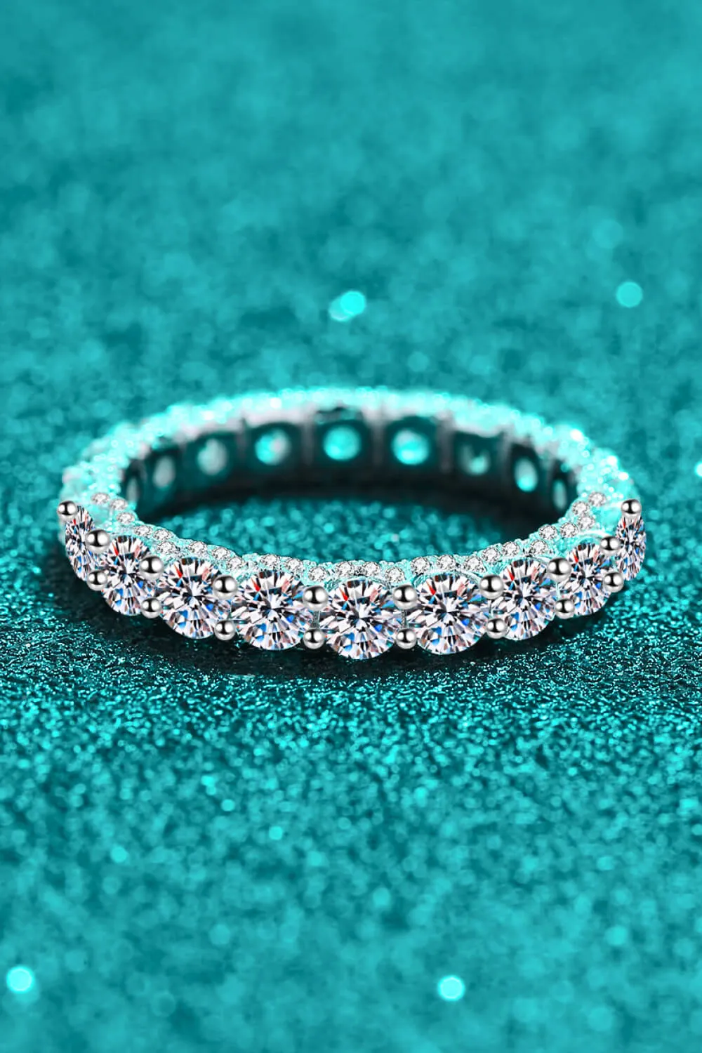 Enchanted Charmed Moissanite Ring