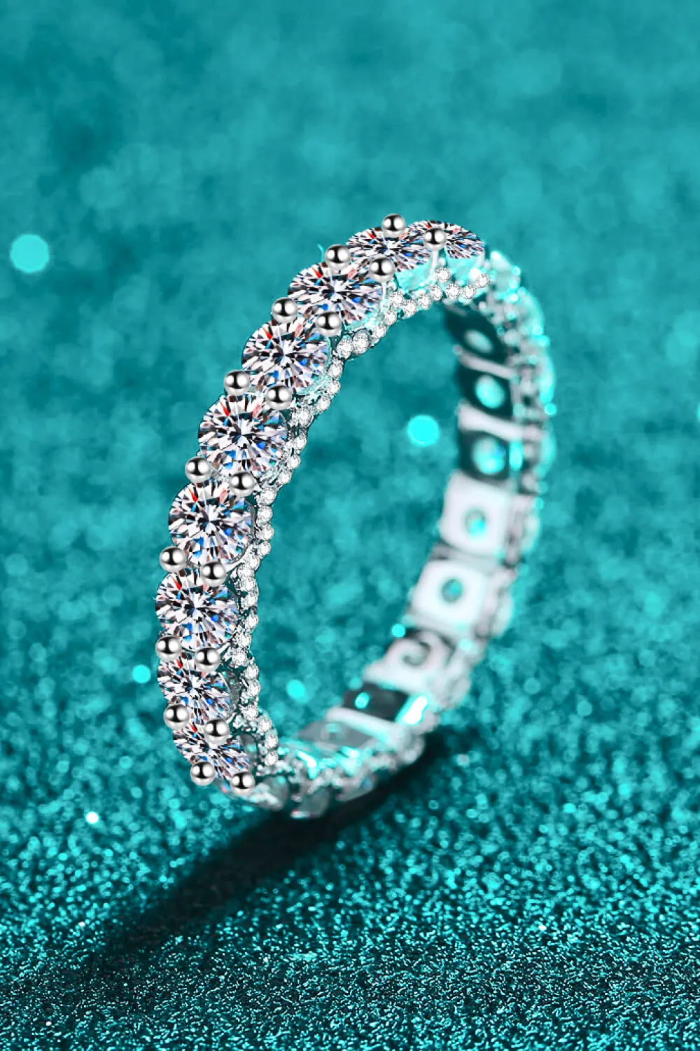 Enchanted Charmed Moissanite Ring