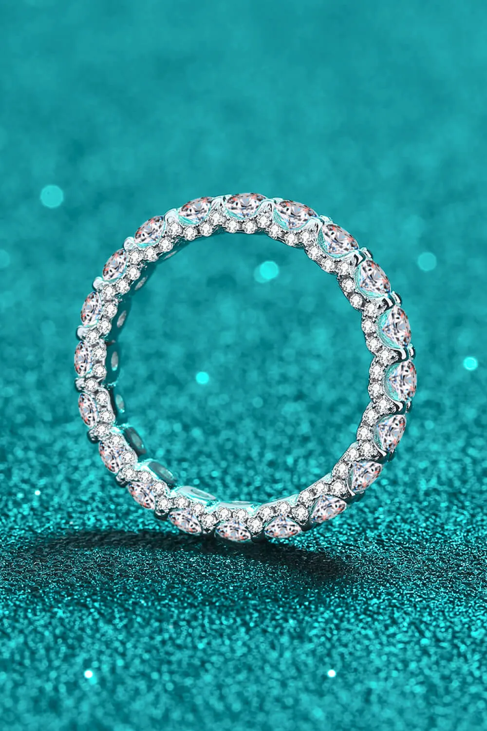 Enchanted Charmed Moissanite Ring