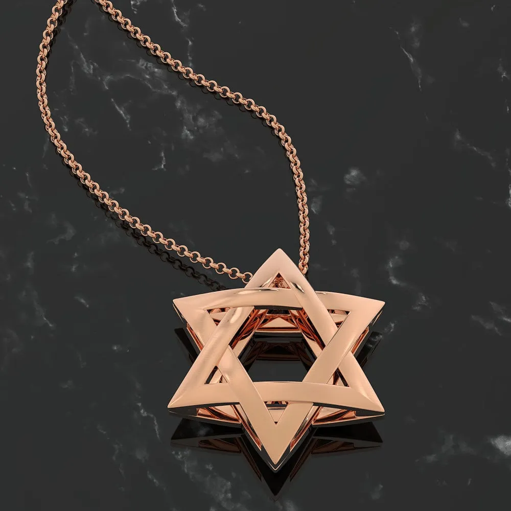 Exquisite 3D Star of David