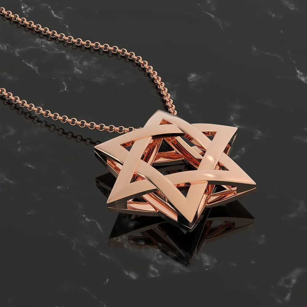 Exquisite 3D Star of David