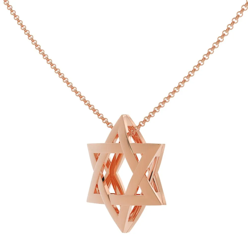 Exquisite 3D Star of David
