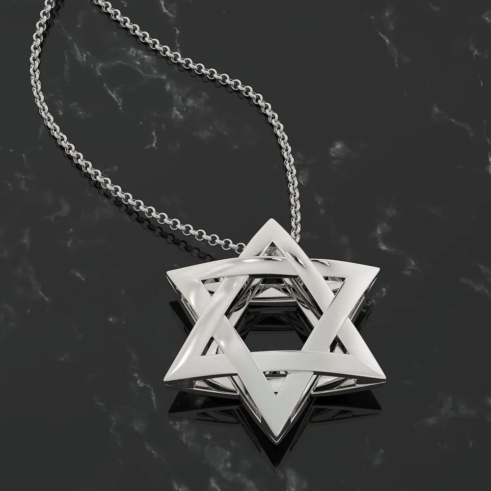 Exquisite 3D Star of David