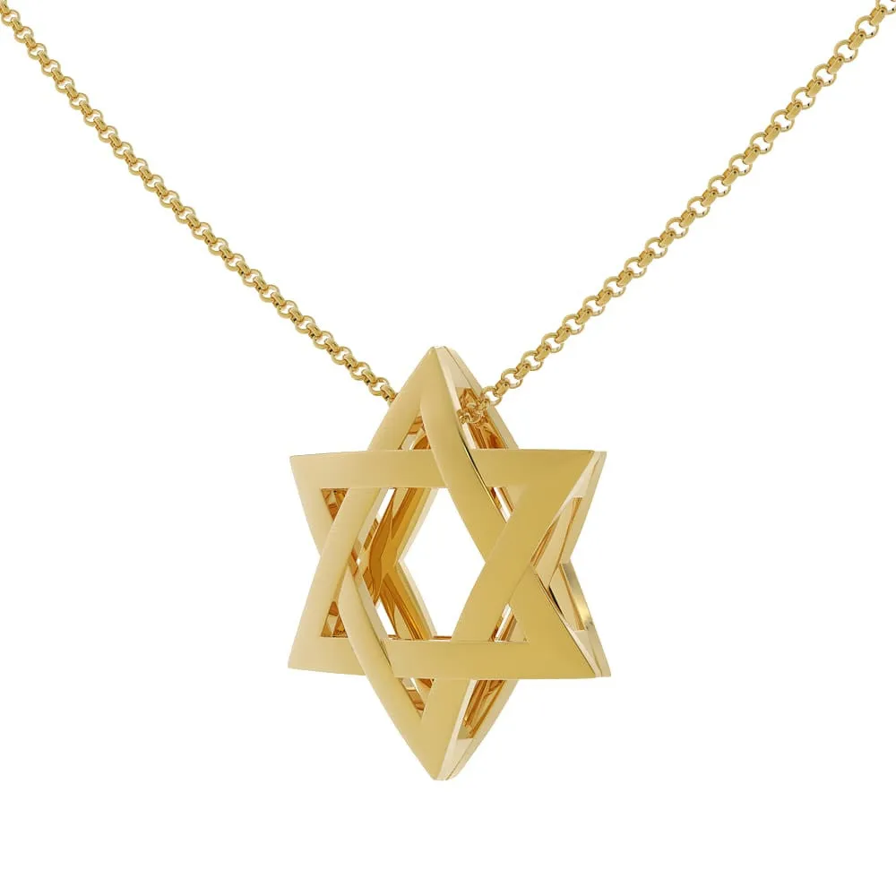 Exquisite 3D Star of David