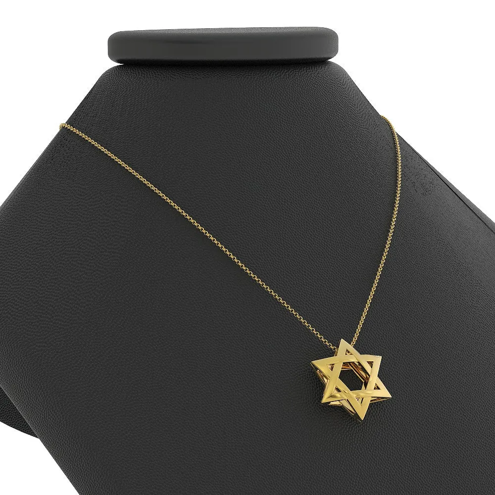 Exquisite 3D Star of David